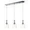 Maxim Lighting Centennial 3-Light 6.25" Wide Polished Nickel Pendant Light 20473CLPN - alternate 1